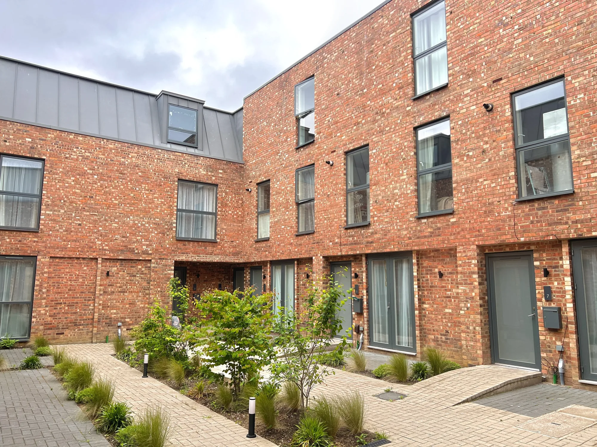 Forest Gate — contemporary houses, street view